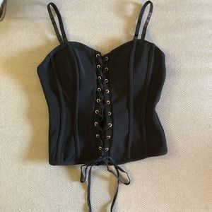 Cropped corset